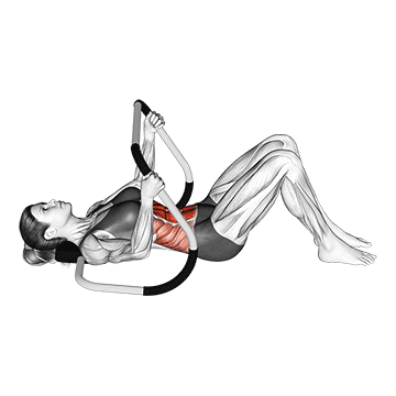 Ab Roller Crunch